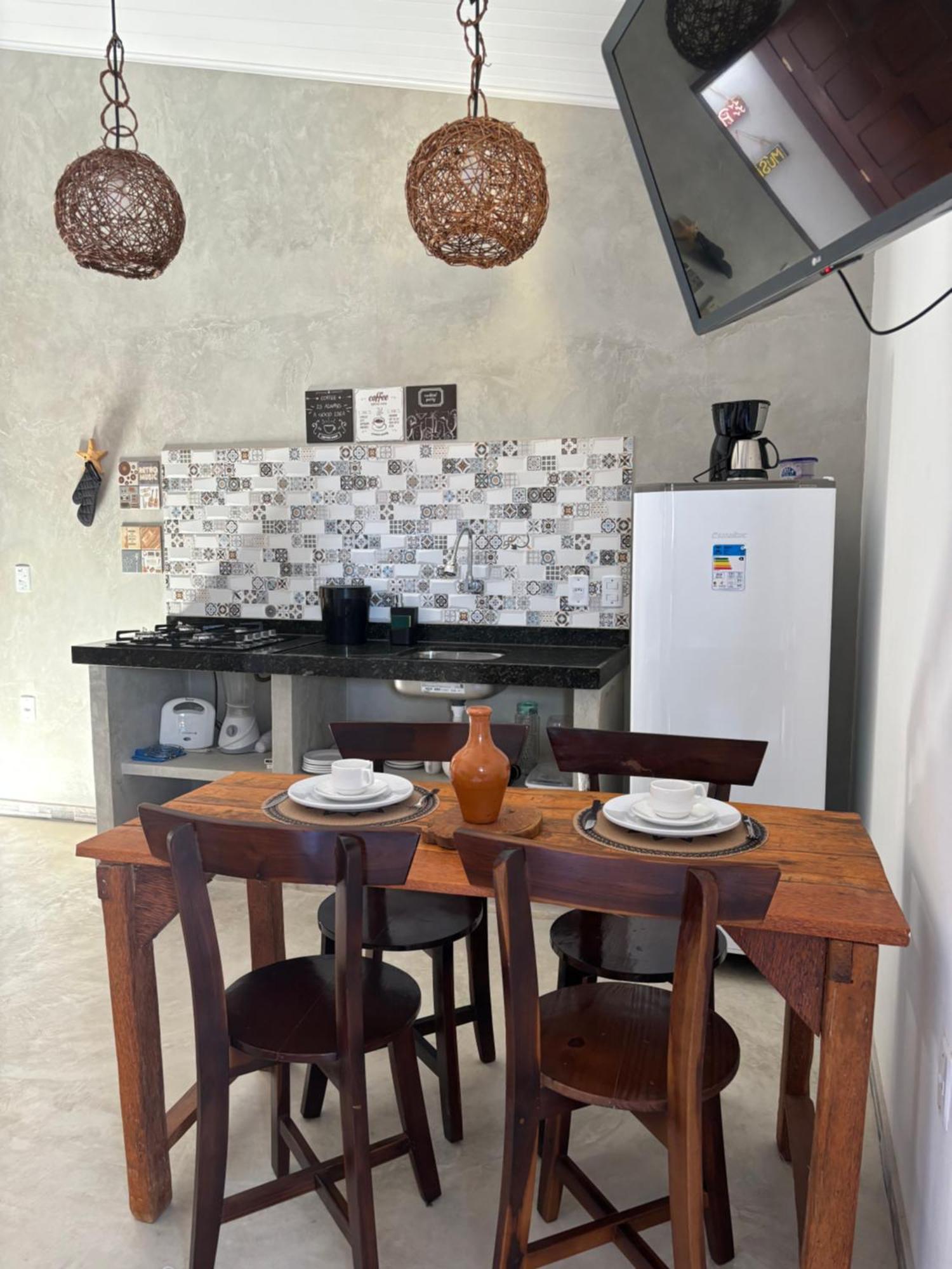 Flat Sonhos De Milagres Apartment Sao Miguel dos Milagres Bagian luar foto